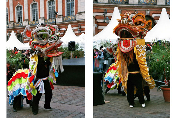 Danse du dragon à Toulouse