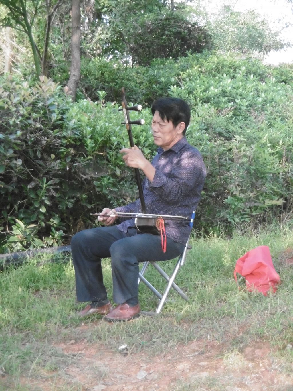 joueur de erhu