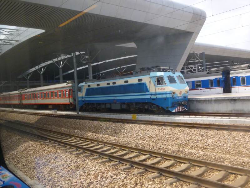train SHanghai Yingtan terminus CHangsha