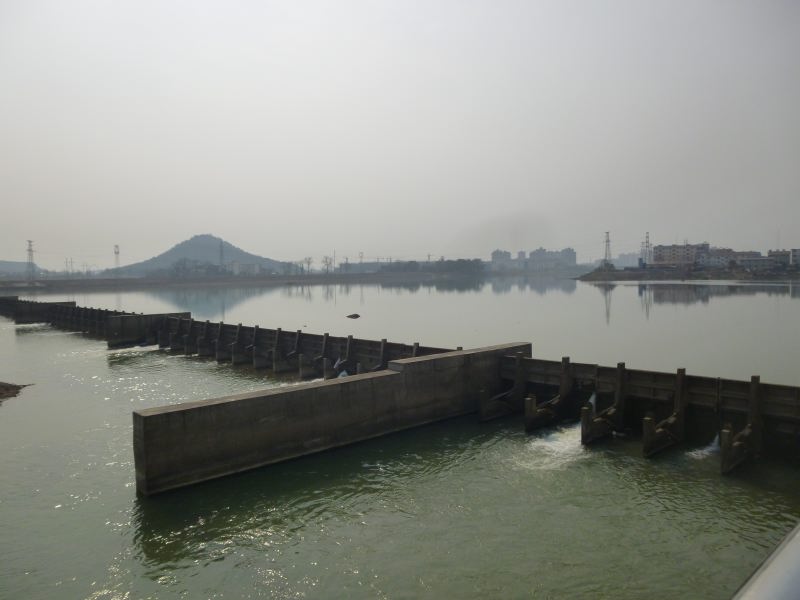 barrage à Yujiang