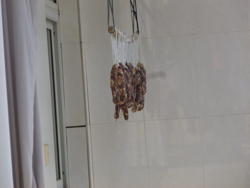 saucisson séchant