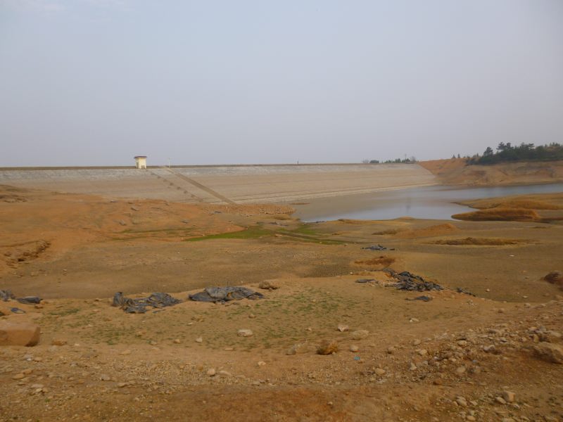barrage dans la campagne de Yujiang