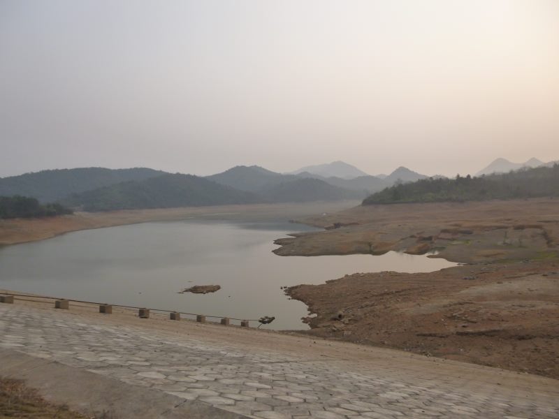 barrage dans la campagne de Yujiang