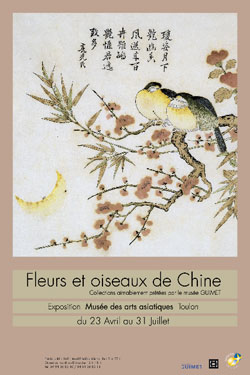 Fleurs et oiseaux de Chine