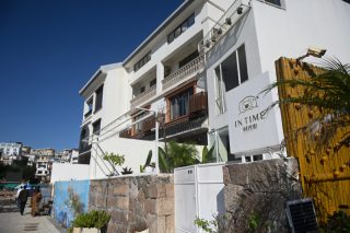 Vue extérieure d'un logement chez l'habitant dans le village de Dong'ao à Wenzhou