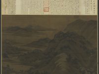 « Habitants des faubourgs », Dong Yuan, peinture, Cinq Dynasties