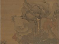 Section de « Xu Jingyang Moving His Family », Cui Zizhong, rouleau suspendu, Chine, dynastie des Ming (1368–1644)