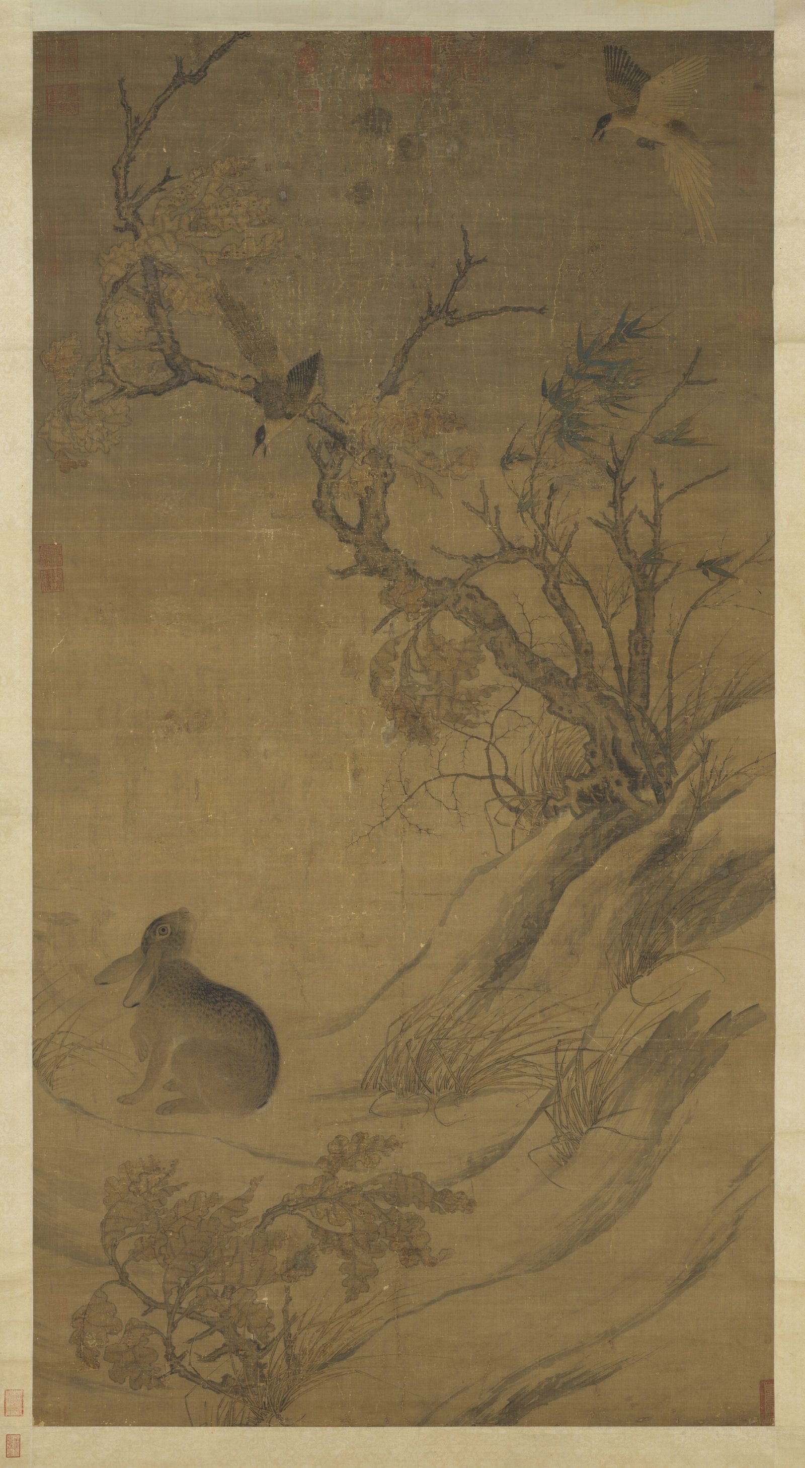 « Double joie », Cui Bai, peinture, dynastie des Song