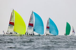 La première Régate internationale de voile de la Navy Cup s'est tenue à Dalian