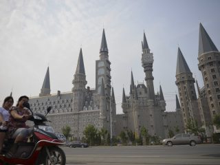 Chateau Poudlard en Chine