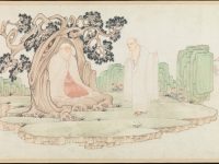 Section de « The Sixteen Luohans », Wu Bin, rouleau à main, Chine, dynastie des Ming (1368–1644)