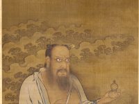« Zhongli Quan Crossing the Ocean », Zhao Qi, rouleau suspendu, Chine, dynastie des Ming (1368–1644)