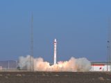 Une fusée porteuse CERES-1 Y5 décolle du Centre de lancement de satellites de Jiuquan