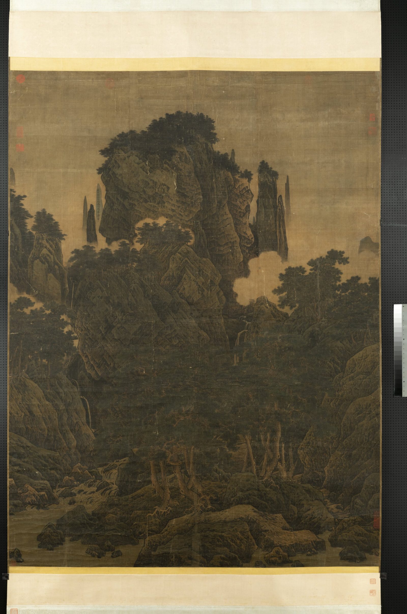 « Vent dans les pins de dix mille vallées », Li Tang, peinture, dynastie des Song