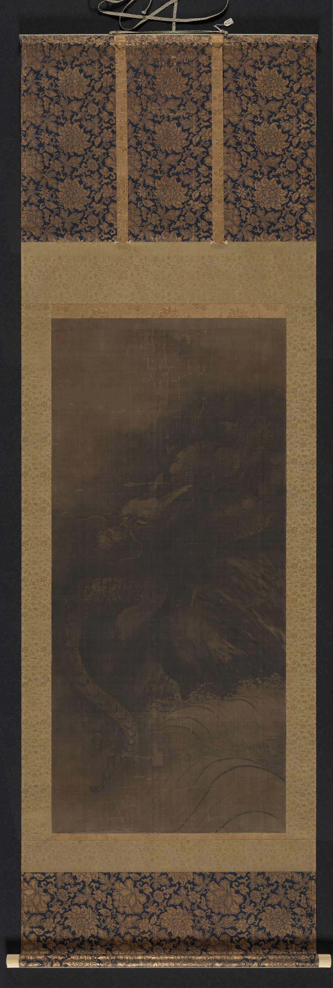 Section de « Dragon », Fachang Muqi, rouleau suspendu, Chine, dynastie des Song du Sud (1127–1279)