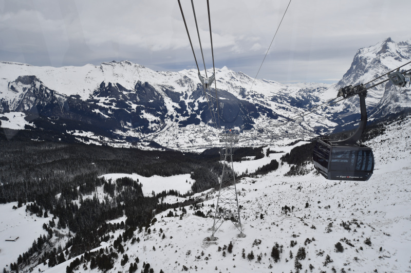 Station de ski miniature en Suisse