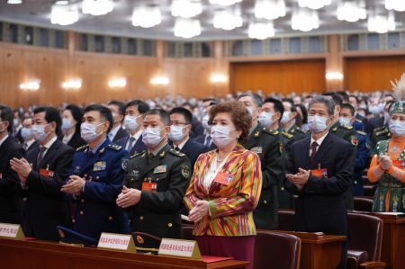 (miniature) R&eacute;union de cl&ocirc;ture de la 5e session de la 13e Assembl&eacute;e populaire nationale (APN)