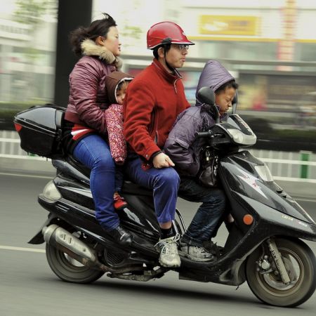 (miniature) Se déplacer à moto ou scooter en Chine