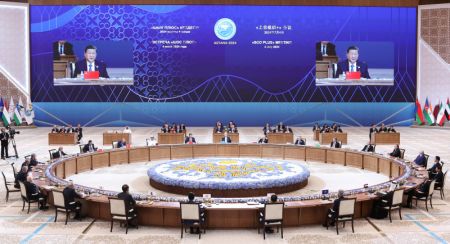 (miniature) Le président chinois Xi Jinping participe à la réunion élargie de l'Organisation de coopération de Shanghai (OCS)