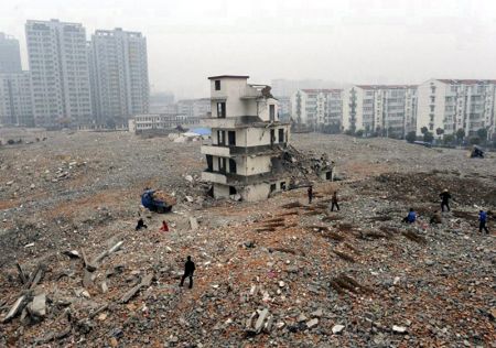 (miniature) Chine insolite : 10 "maisons clou" qui ont résisté à l'expropriation
