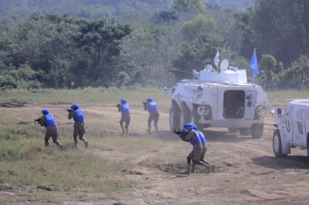 (miniature) Des soldats du Pakistan participent &agrave; l'exercice multinational de maintien de la paix Shared Destiny-2021