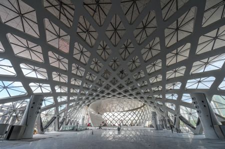 (miniature) Photo du projet du Centre international de convention et d'exposition de Hainan (deuxi&egrave;me phase) en construction &agrave; Haikou