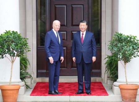 (miniature) Le président chinois Xi Jinping rencontre son homologue américain Joe Biden au domaine Filoli