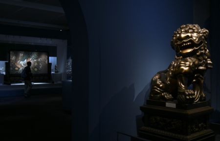 (miniature) Une oeuvre exposée au Musée national de Chine à Beijing