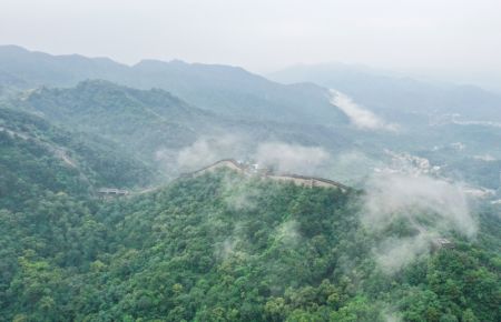 (miniature) Photo aérienne de la section de Mutianyu de la Grande Muraille