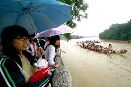 (miniature) Course de Bateaux Dragons à Yongzhou (photos)