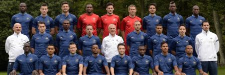 (miniature) équipe de France du mondial 2014