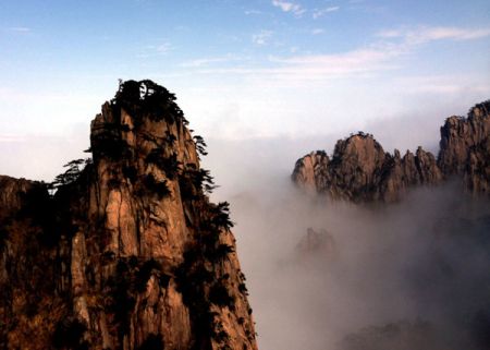 (miniature) mont Huangshan