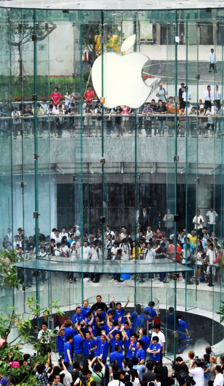 (miniature) Premier Apple Store pour Shanghai (photos)