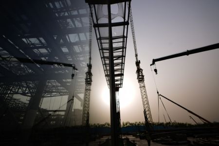 (miniature) Chantier de la gare de Xinghuo à Beijing