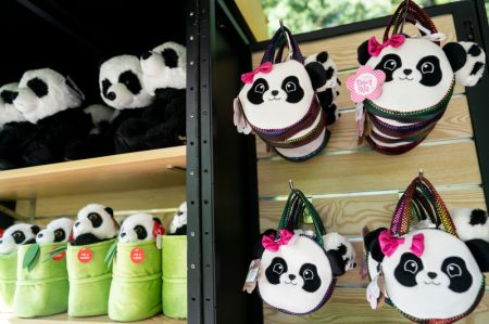 (miniature) Des souvenirs sous forme de pandas géants sont exposés au zoo national Smithsonian à Washington