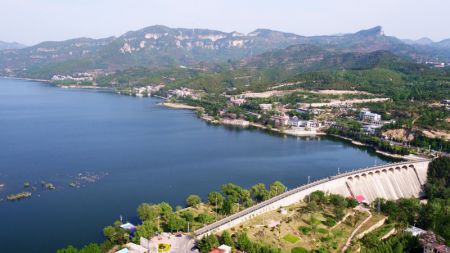 (miniature) Vue aérienne du réservoir de Jinxiuchuan