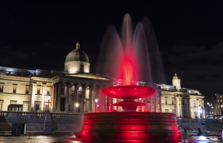 (miniature) Illumination à Trafalgar Square