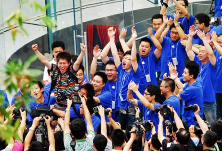 (miniature) Premier Apple Store pour Shanghai (photos)