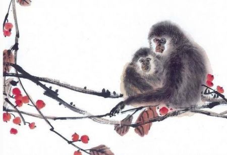 (miniature) Expressions et proverbes sur le singe