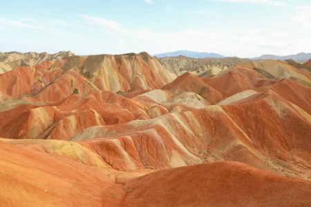 (miniature) Le site touristique de Qicai Danxia