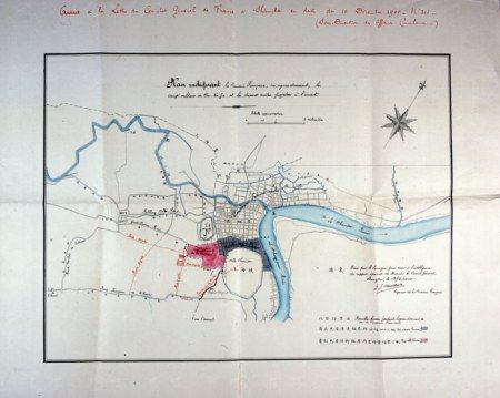 (miniature) Le territoire de la concession française (SHANGHAI, 1849-1946)