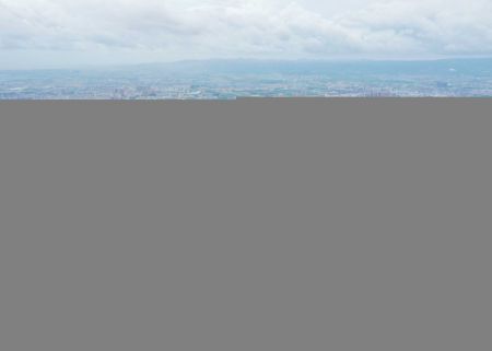 (miniature) Une photo a&eacute;rienne prise le 9 juillet 2020 montre une section de l'autoroute Shantou-Jiexi dans la ville de Shantou