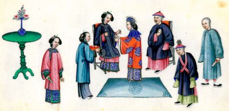 (miniature) Mariage chinois dans la Chine ancienne