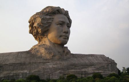 (miniature) Une réplique grandeur nature du Sphinx de Gizeh en Chine