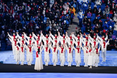 (miniature) Cérémonie d'ouverture des Jeux paralympiques d'hiver de Beijing 2022