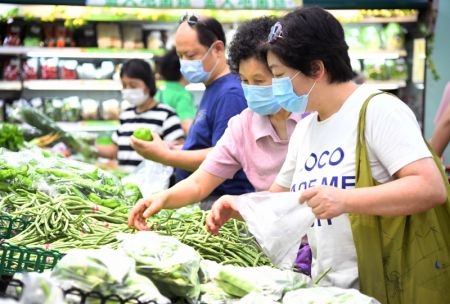 (miniature) Légumes dans un supermarché à Beijing