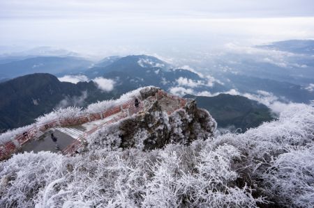 (miniature) Le sommet du mont Emei