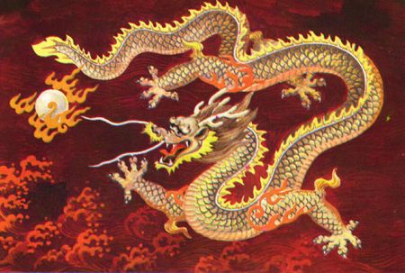 (miniature) dragon de Chine