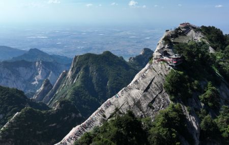 (miniature) Vue aérienne du mont Huashan à Weinan