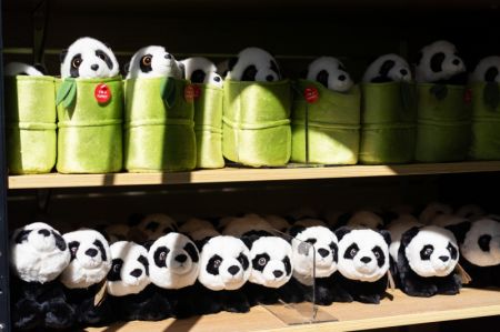 (miniature) Des souvenirs sous forme de pandas géants sont exposés au zoo national Smithsonian à Washington